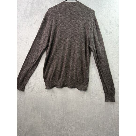 John Varvatos Gray Knit Cardigan – Size L - Picture 2 of 6